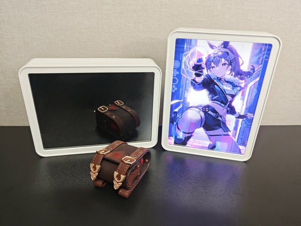 Silver Wolf - Honkai Star Rail Light Box/Desktop Mirror/Electronic Table Standee
