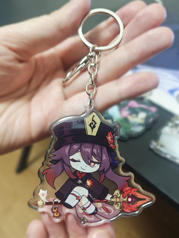 Hutao - Genshin Impact Key Chain