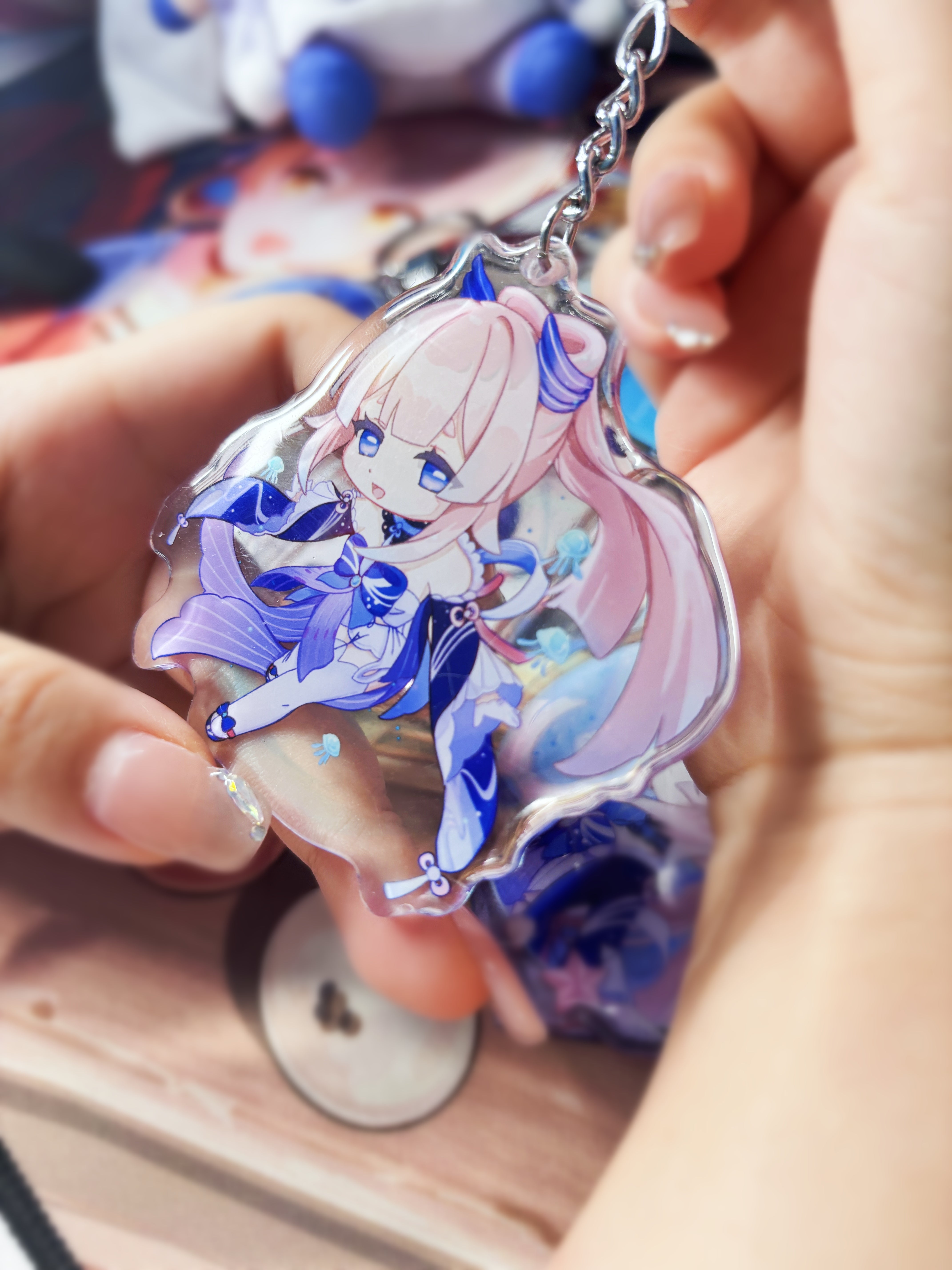 Kokomi Dancing - Genshin Impact Key Chain – HoYoMart